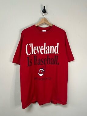 Vintage ‘95 Cleveland Indians Baseball Shirt